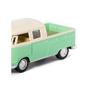 Imagem de Miniatura Kombi Pickup 1963 Kinsmart 1/34 Metal e Fricção Bege/Verde