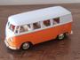 Imagem de Miniatura Kombi RMZ 1/32 Metal e Fricção Branca/Laranja