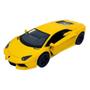 Imagem de Miniatura Lambor Aventador LP700-4 METAL e FRICÇÃO Kinsmart 1:38 Amarelo Fosco