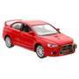 Imagem de Miniatura Lancer Evolution X 2008 Kinsmart 1/36 Metal e Fricção Vermelho