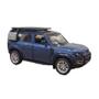 Imagem de Miniatura Land Rover Defender 110 Real 1:43 Metal e Fricção Azul