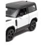 Imagem de Miniatura Land Rover Defender 90 kinsmart 1/36 Metal e Fricção Branco