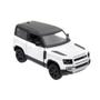 Imagem de Miniatura Land Rover Defender 90 kinsmart 1/36 Metal e Fricção Branco