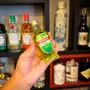 Imagem de Miniatura Licor Fino de Kiwi Stock 50ml