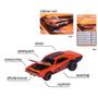 Imagem de Miniatura Majorette Racing Cars Dodge Charger R/T c/ Card 1/64 Metal Laranja