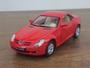 Imagem de Miniatura Mercedes SLK-Class Kinsmart 1:32 Metal e Fricção Vermelha