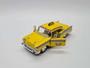 Imagem de Miniatura Metal Chevrolet Bel Air Taxi Amarelo 1957 KT5360D