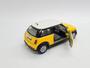 Imagem de Miniatura Mini Cooper S Escala 1/28 Metal Kinsmart  á Fricção(Amarelo)