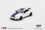 Imagem de Miniatura Mini Gt Ford Mustang GT LB-Works 1/64 Branco/Azul