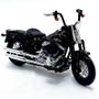 Imagem de Miniatura Moto Harley Davidson S38 2008 FLSTSB Cross Bones - 1:18