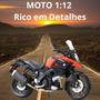 Imagem de Miniatura Moto Suzuki V Strom Maisto Grande 1/12 Coleção