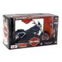 Imagem de Miniatura Motocicleta 1/12 Harley Davidson Custom 2004 Dyna Super Glide Sport Azul Maisto 32320