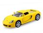 Imagem de Miniatura Porsche Carrera GT Kinsmart 1:36 Metal e Fricção Amarelo