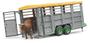 Imagem de Miniatura Reboque de Gado com Figura Bruder 1/16