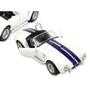 Imagem de Miniatura Shelby Cobra 1965 427/SC METAL e FRICÇÃO Kinsmart 1/32 Branco