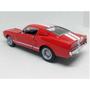 Imagem de Miniatura Shelby GT 500 1967 Kinsmart 1:38 Metal e Fricção Vermelho