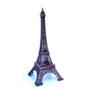 Imagem de Miniatura Torre Eiffel 18cm Decoração Vintage Retrô Em Metal Prata Ou Cobre