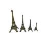Imagem de Miniatura Torre Eiffel Paris 13Cm em Metal para Decoração 