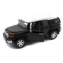 Imagem de Miniatura Toyota FJ Cruiser Kinsmart 1/36 Metal e Fricção Preto