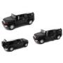 Imagem de Miniatura Toyota FJ Cruiser Kinsmart 1/36 Metal e Fricção Preto