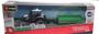 Imagem de Miniatura Trator Valtra N174 Com Carreta Branco Bburago