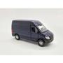 Imagem de Miniatura Van Mercedes Benz Sprinter 2015 Welly 1/38 Metal e Fricção Azul Escuro