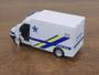 Imagem de Miniatura Van POLICE 911 PATROL Metal e Fricção Escala 1/32 Branca