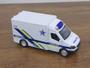 Imagem de Miniatura Van POLICE 911 PATROL Metal e Fricção Escala 1/32 Branca