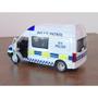 Imagem de Miniatura Van Police Patrol 911 Metal e Fricção Escala 1/32 Branca