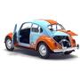 Imagem de Miniatura Volkswagen Fusca 1967 Gulf CCA Escala 1/28 Azul c/ Som e Luz