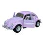 Imagem de Miniatura Volkswagen Fusca 1967 Rosa Metal 1:32