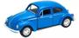 Imagem de Miniatura Volkswagen Fusca Beetle Metal 134 Welly Dm Toys