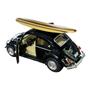 Imagem de Miniatura Volkswagen Fusca Surf Preto Metal Kinsmart 1:32