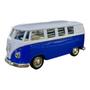 Imagem de Miniatura Volkswagen Kombi Classic Azul e Branco RMZ 1:32
