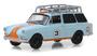 Imagem de Miniatura Volkswagen Type 3 Squareback Gulf Oil - 1/64 - Greenlight 29960C - V-dub