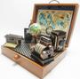 Imagem de Miniaturas decorativas de Objetos Antigos do cotidiano  em metal com Máquina de Escrever
