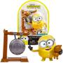 Imagem de Minions Boneco Bob com Ursinho Tim + Acessório de Kung Fu - Mattel GMD92