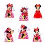 Imagem de Minnie Vermelha Kit 2 Baleiros Com 6 Displays De Mesa