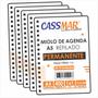Imagem de Miolo de Agenda Permanente 20x13,5 cm Kit com 10 uni