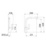 Imagem de Mist. Monocom. Cozinha Mesa Massima 611906 Docol COM RISCOS