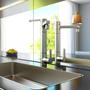 Imagem de Misturador de Mesa para Cozinha Twin Monocomando Com Filtro Cromado - Deca
