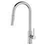 Imagem de Misturador monocomando cozinha mesa ducha extraivel wj-2216-db-cr -