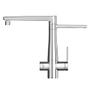 Misturador Monocomando de Mesa Para Cozinha Com Filtro Purificador de Água Nova Vitalis Cromado Docol Imagem de Misturador Monocomando de Mesa Para Cozinha Com Filtro Purificador de Água Nova Vitalis Cromado Docol