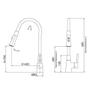Imagem de Misturador Monocomando Lorenzetti p/Coz. Ref. 2257 B27  Like Chrome