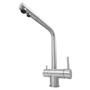 Imagem de Misturador monocomando tramontina monde filter aco inox com saida adicional para agua filtrada com filtro 3m 94520025