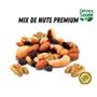 Imagem de MIX PREMIUM NUTS 1KG Castanha de Caju/Castanha do Pará/Amêndoas/Nozes/Gojiberry/Uva Passas/Amendoim