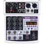 Imagem de Mixer Analógico Waldman ST-4DSP 4CH Bluetooth USB