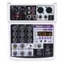 Imagem de Mixer de Áudio 04 Canais Waldman ST4DSP Weblive