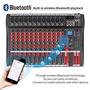 Imagem de Mixer de Áudio FULUODE CT120S - 12 Canais com Bluetooth e USB