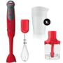 Imagem de Mixer Philips Walita Viva 3 Em 1 110V Vermelho 400W com Mini Processador e Batedor de Claras